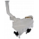 Dorman (OE Solutions) Windshield Washer Reservoir - Plastic White - 603047