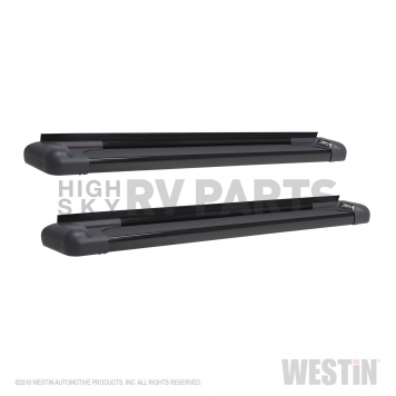 Westin Automotive Running Board Black Aluminum Stationary - 2765735