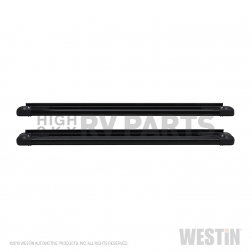 Westin Automotive Running Board Black Aluminum Stationary - 2765735-2