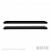 Westin Automotive Running Board Black Aluminum Stationary - 2765735