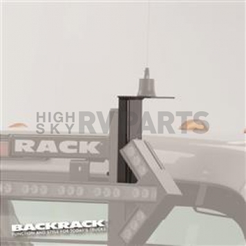 BackRack Headache Rack Antenna Mount Black Steel - 91008