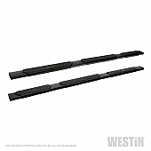 Westin Automotive Nerf Bar - Truck Wheel to Wheel Black Powder Coated Aluminum Oval - 28534705