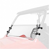 Kolpin Windshield - Half-Fixed Polycarbonate Clear - 2008
