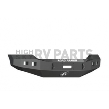 Road Armor Bumper Stealth 1-Piece Design Steel Black - 6114R0B