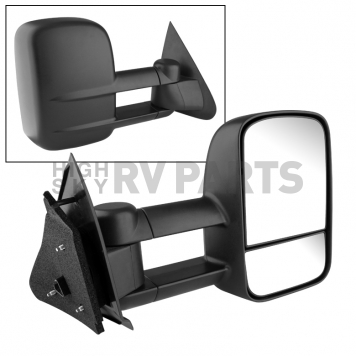 Xtune Exterior Towing Mirror Electric Rectangular Single - 9924903