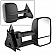 Xtune Exterior Towing Mirror Electric Rectangular Single - 9924903