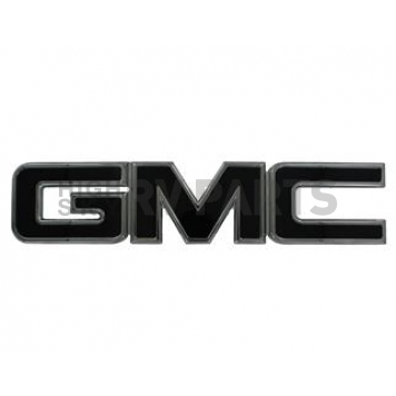 All Sales Emblem - GMC Black Aluminum - 96515KP