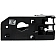 Help! By Dorman Interior Door Handle - Lever Plastic Black Single - 80962
