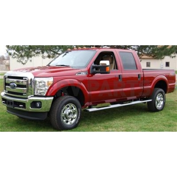 Owens Products Running Board - Truck Wheel To Wheel Nickel Textured Powder Coated Aluminum - OC51113N01