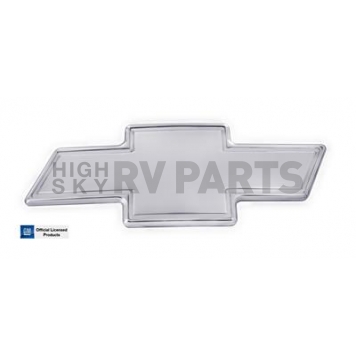 All Sales Emblem - Chevrolet Bow-Tie Silver Aluminum - 96180P