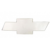 All Sales Emblem - Chevrolet Bow-Tie Silver Aluminum - 96131P