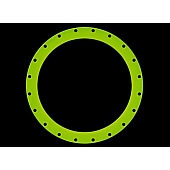 KMC Wheels Wheel Bead Lock Ring - 827BR17GN