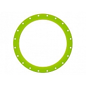 KMC Wheels Wheel Bead Lock Ring Green 18 Inch Diameter Single - 827BR18-GN