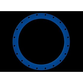 KMC Wheels Wheel Bead Lock Ring Blue 20 Inch Diameter Single - 827BR20-BL