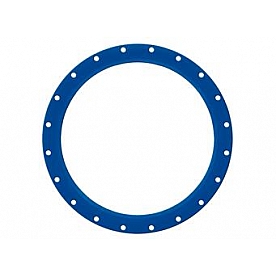 KMC Wheels Wheel Bead Lock Ring Blue 22 Inch Diameter Single - 827BR22-BL