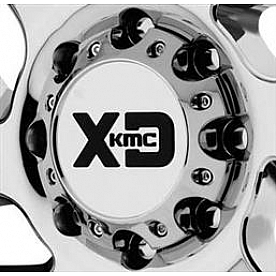 KMC Wheels Wheel Center Cap Closed Silver Chrome Plated Single - 1079L170CH1-H50
