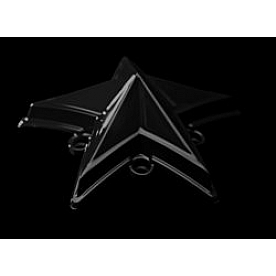 KMC Wheels Wheel Center Cap  Black  Pack of 5 - XDSTAR-GB-PK