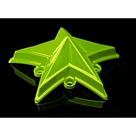 KMC Wheels Wheel Center Cap  Green  Pack of 5 - XDSTAR-GN-PK