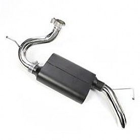 Rugged Ridge Exhaust Heavy Duty Off-Road Axle Back System - 17606.70