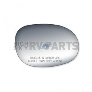 K-Source Exterior Mirror Glass Oval Manual Single - 90027