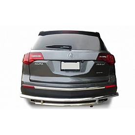 Black Horse Offroad Bumper Guard - Polished Silver Stainless Steel - 8HO07SS-DL