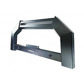Black Horse Offroad Bull Bar Tube 3 Inch Black Satin Steel - AB-JE01