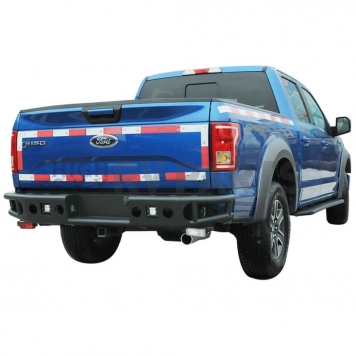 Paramount Automotive Bumper Direct-Fit 1-Piece Design Black - 570119-4