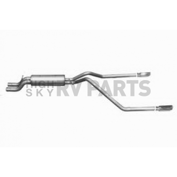 Gibson Exhaust Split Rear Cat Back System - 65550
