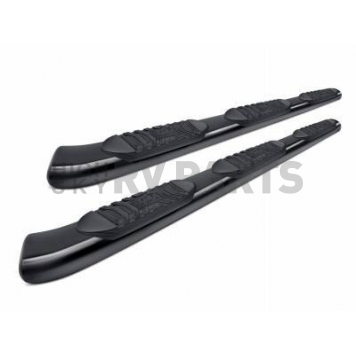 Black Horse Offroad Nerf Bar - Truck Wheel to Wheel Painted Black Steel - DOBK19-NL