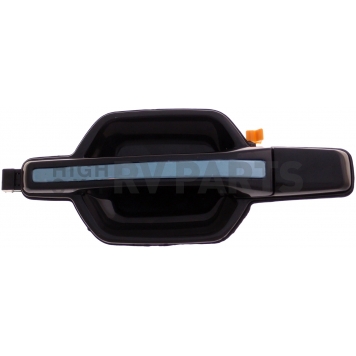 Help! By Dorman Exterior Door Handle - Plastic Black With Silver Insert Single - 83733
