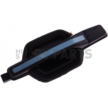 Help! By Dorman Exterior Door Handle - Plastic Black With Silver Insert Single - 83733-2