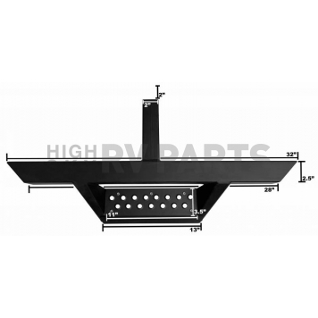 Black Horse Offroad Truck Step 300 Pound Capacity Aluminum/ Steel - IMHSB-1