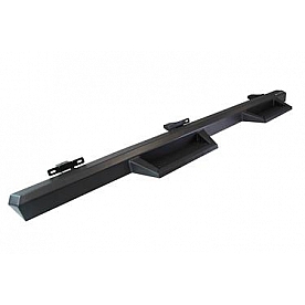 Black Horse Offroad Running Board Steel Stationary Black Powder Coated - IM-DORAQC-19