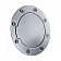 All Sales Fuel Door - Round Aluminum - 6050P