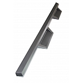 Black Horse Offroad Running Board Steel Stationary Black Powder Coated - IM-JEJL4D