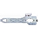 Help! By Dorman Exterior Door Handle - Plastic White Single - 96597
