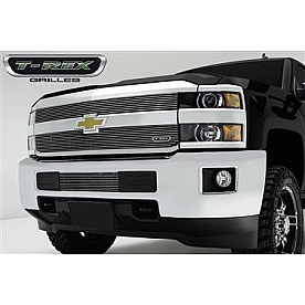 T-Rex Truck Products Grille - Polished Silver Aluminum - 21122