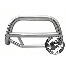Black Horse Offroad Bull Bar Tube 3 Inch Polished Steel - MBS-NIA1702