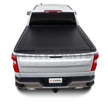 Pace Edwards Tonneau Cover Hard Power Retractable Black Matte Powder Coated Aluminum - KECA35A66