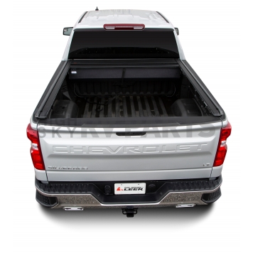 Pace Edwards Tonneau Cover Hard Power Retractable Black Matte Powder Coated Aluminum - KECA35A66-1