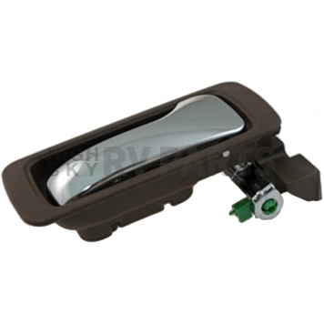 Help! By Dorman Interior Door Handle - Plastic Beige Housing With Silver Lever Single - 81758-2