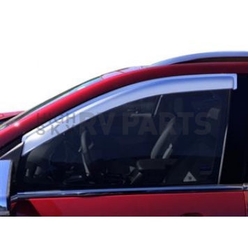 Auto Ventshade (AVS) Rainguard - Chrome Plated Thermoplastic Set Of 4 - 684634
