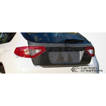 Extreme Dimensions Trunk Lid - Gloss Carbon Fiber Clear - 104660-3
