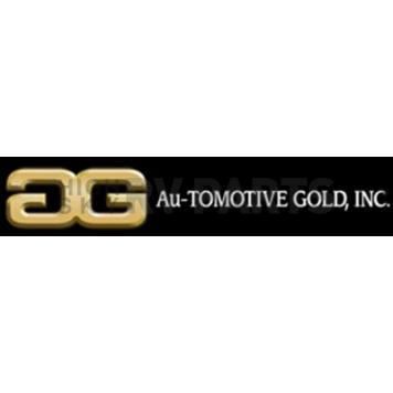 Automotive Gold License Plate Mounting Hardware 2 Piece Set - CAPG2