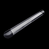 Romik USA Running Board Silver Aluminum Stationary - 20052418