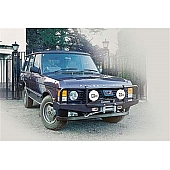 ARB Bumper Steel Powder Coated Deluxe Bar Black 1-Piece - 3430020
