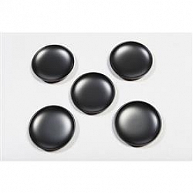 Rugged Ridge Exterior Door Handle Cover - Black ABS Plastic Black Chrome - 1165126
