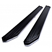 Westin Automotive Running Board Black Powder Coated Aluminum Stationary - 2821255