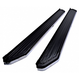 Westin Automotive Running Board Black Powder Coated Aluminum Stationary - 2821255