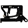 Help! By Dorman Interior Door Handle - Lever OEM Black Single - 81173